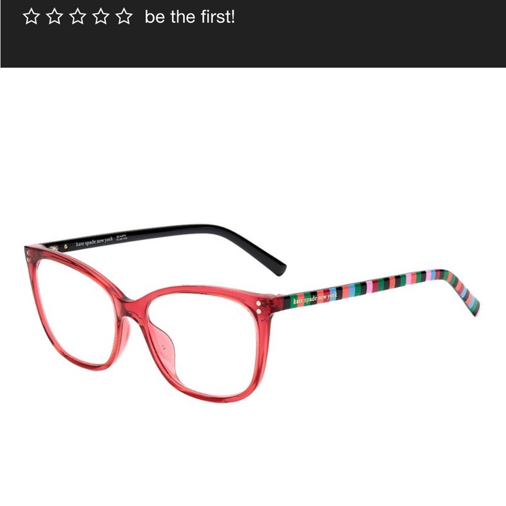 Colorful Striped Women's Glasses